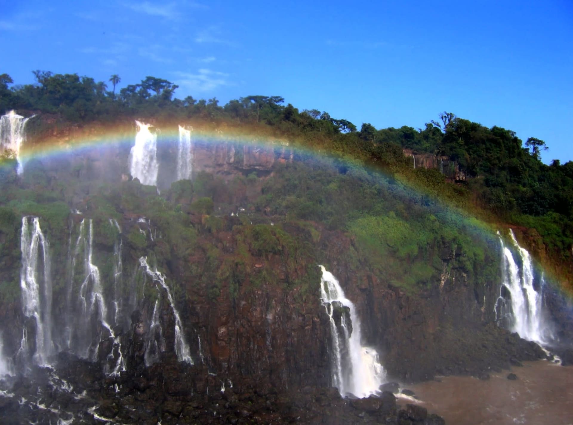 Iguazu Falls Full-Moon Rainbow (Moonbow)