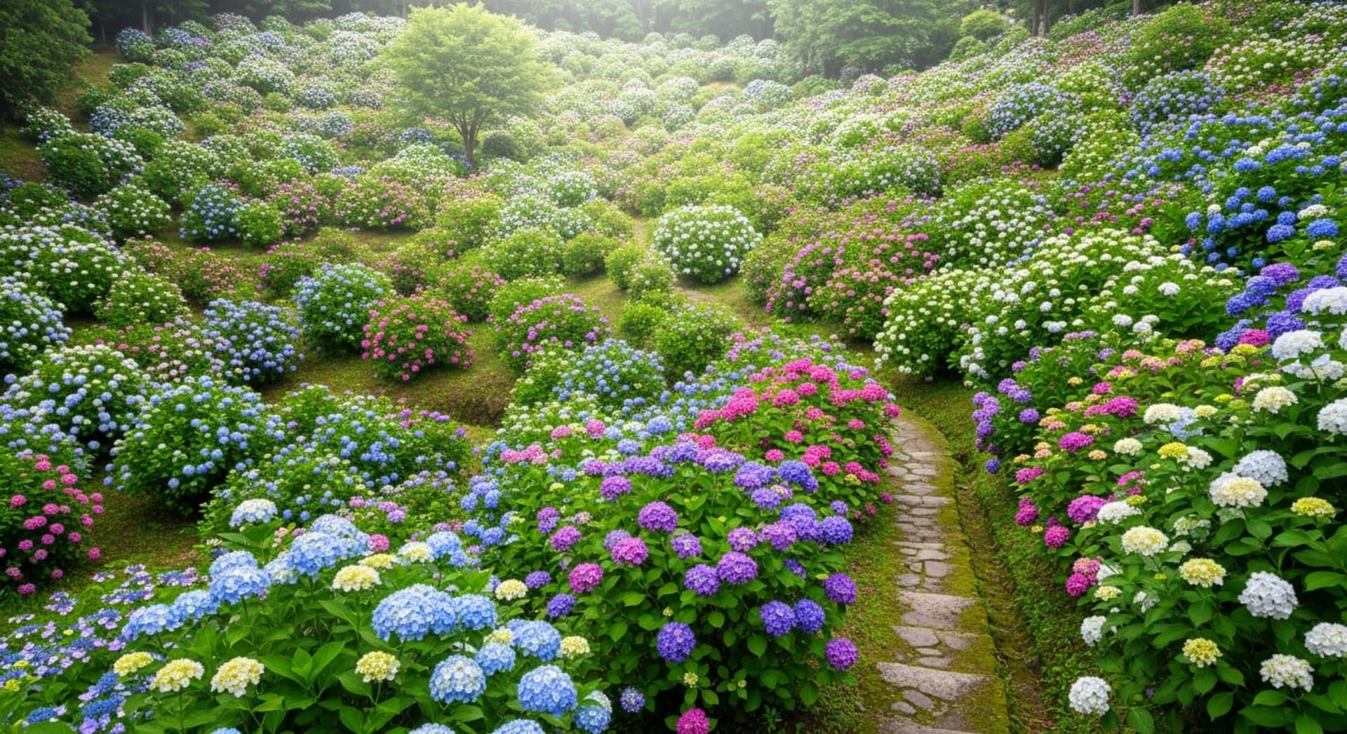 Mimuroto-ji Hydrangea Hills