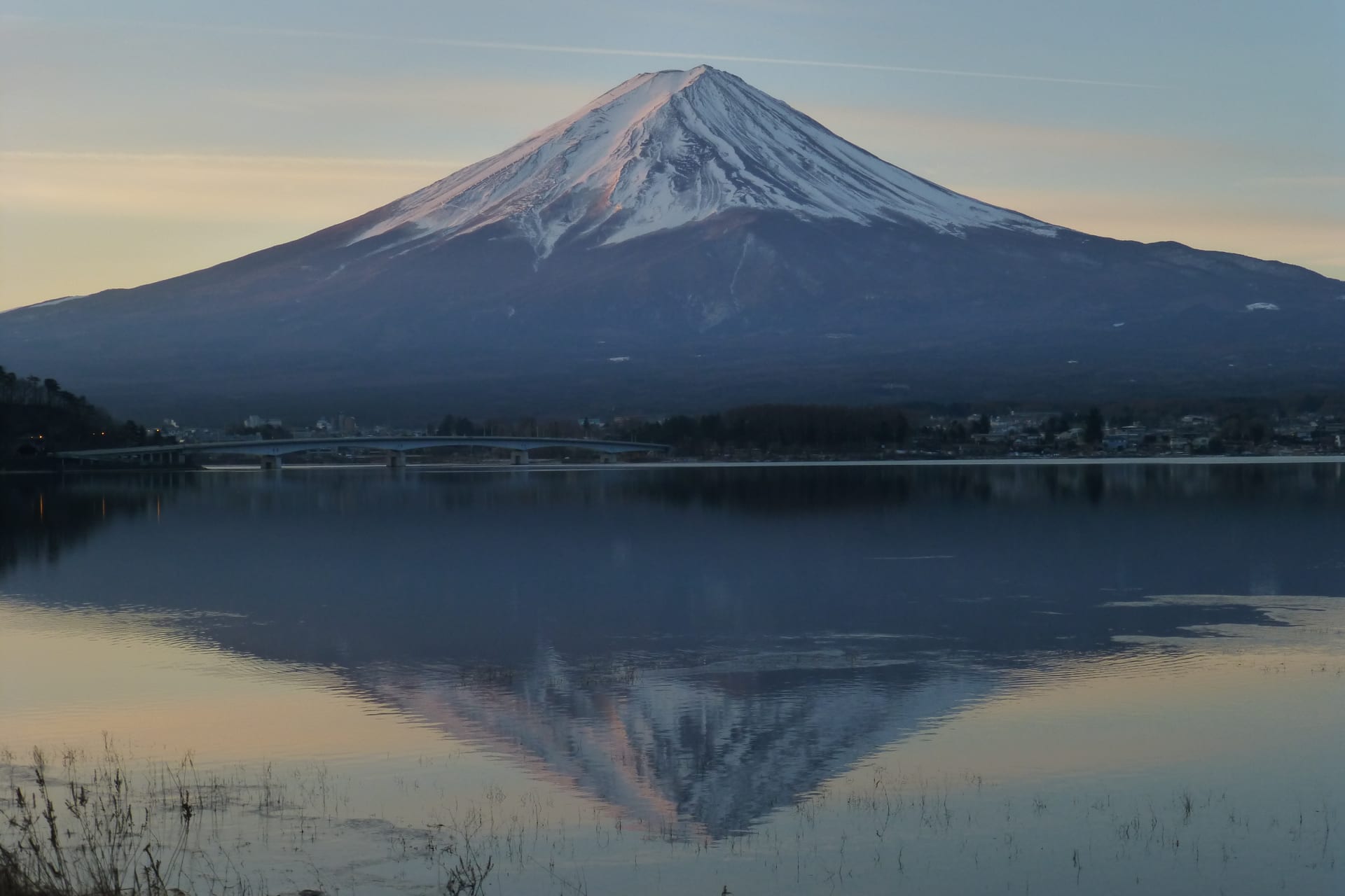 Tanbo Fuji (Rice Paddy Reflection of Mount Fuji)