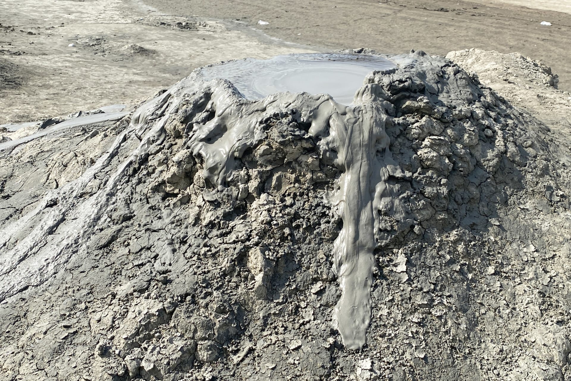 Gobustan Mud Volcano Eruptions