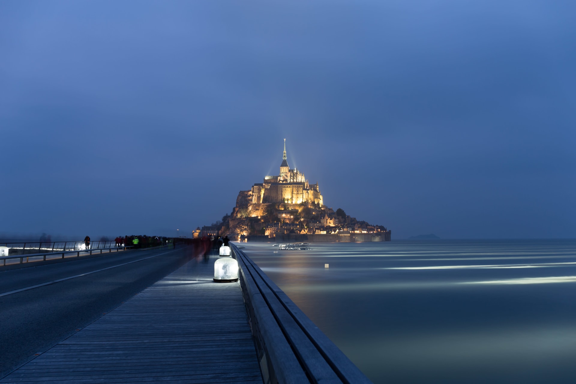 Mont-Saint-Michel Grandes Marées (Super-tides)