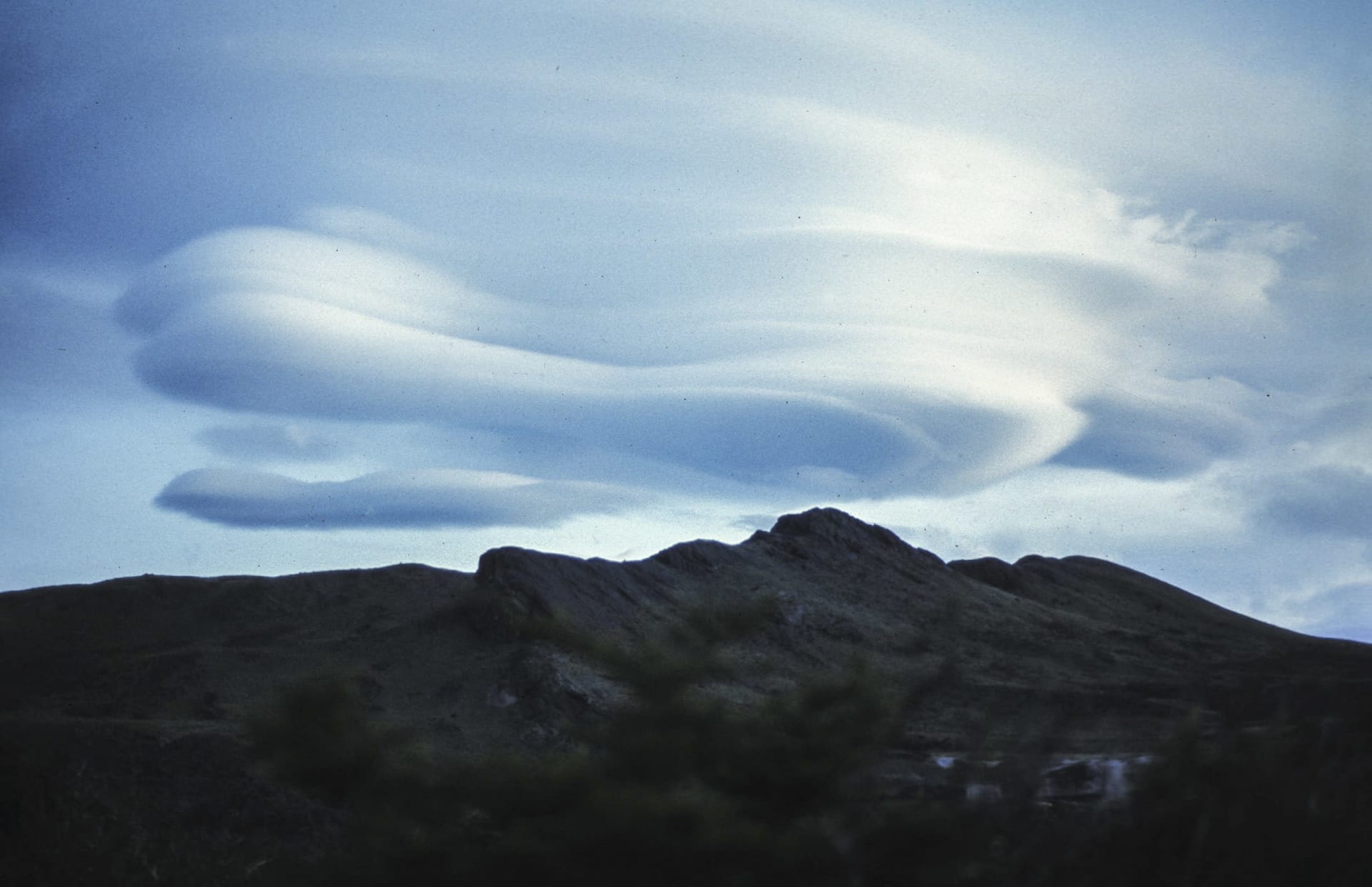 Torres del Paine Lenticular Cloud Cap