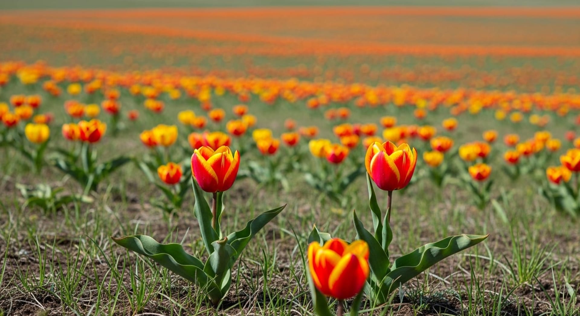 Aksu-Zhabagly Wild Tulip Steppe Bloom