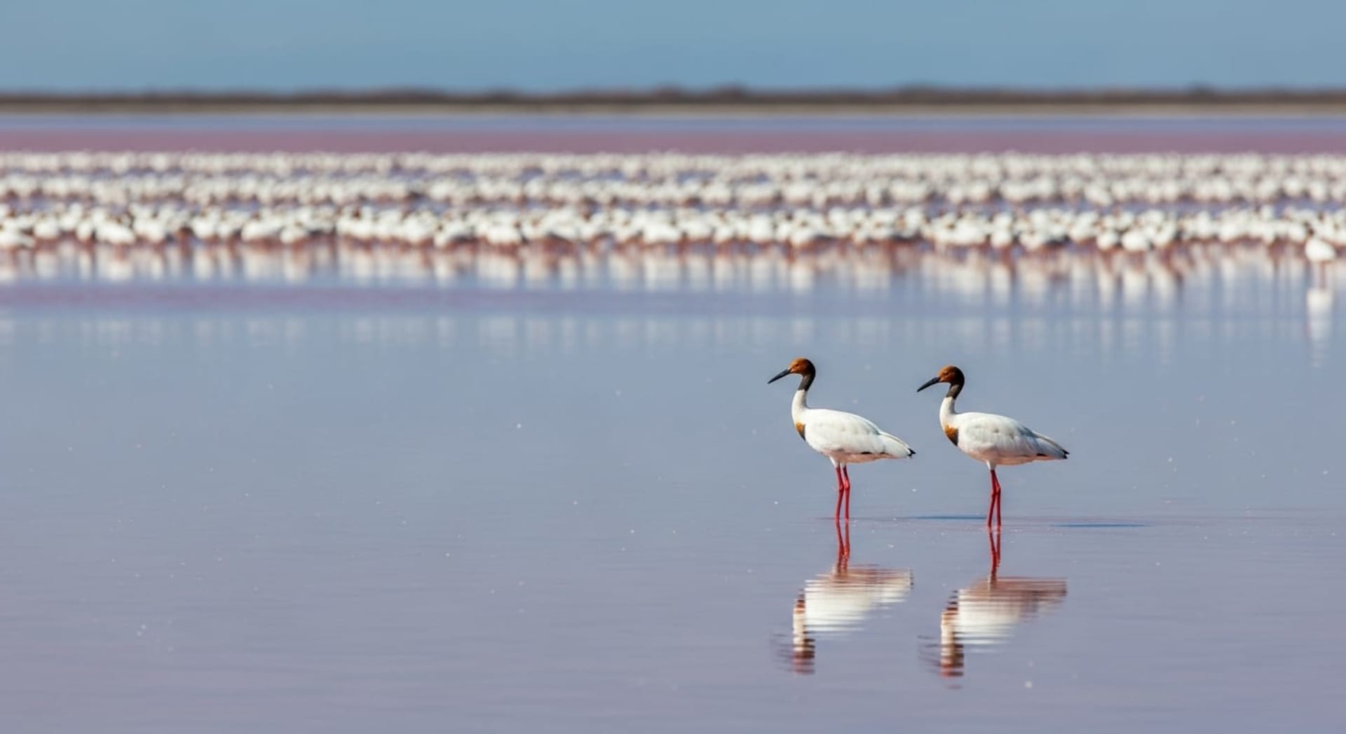 Banded Stilt Mass Breeding (Inland Salt Lakes)