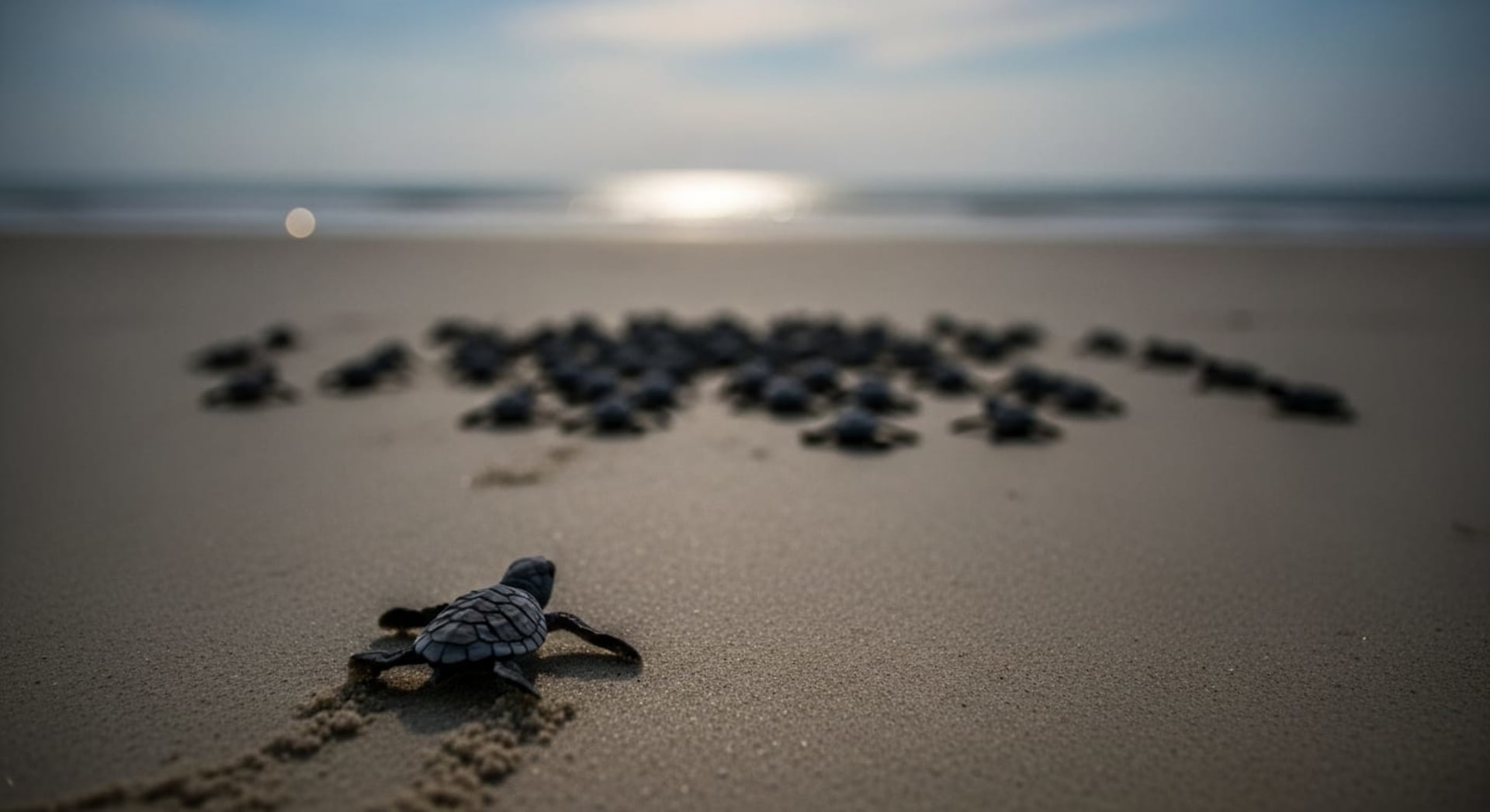 Boa Vista Loggerhead Turtle Hatchling Emergence