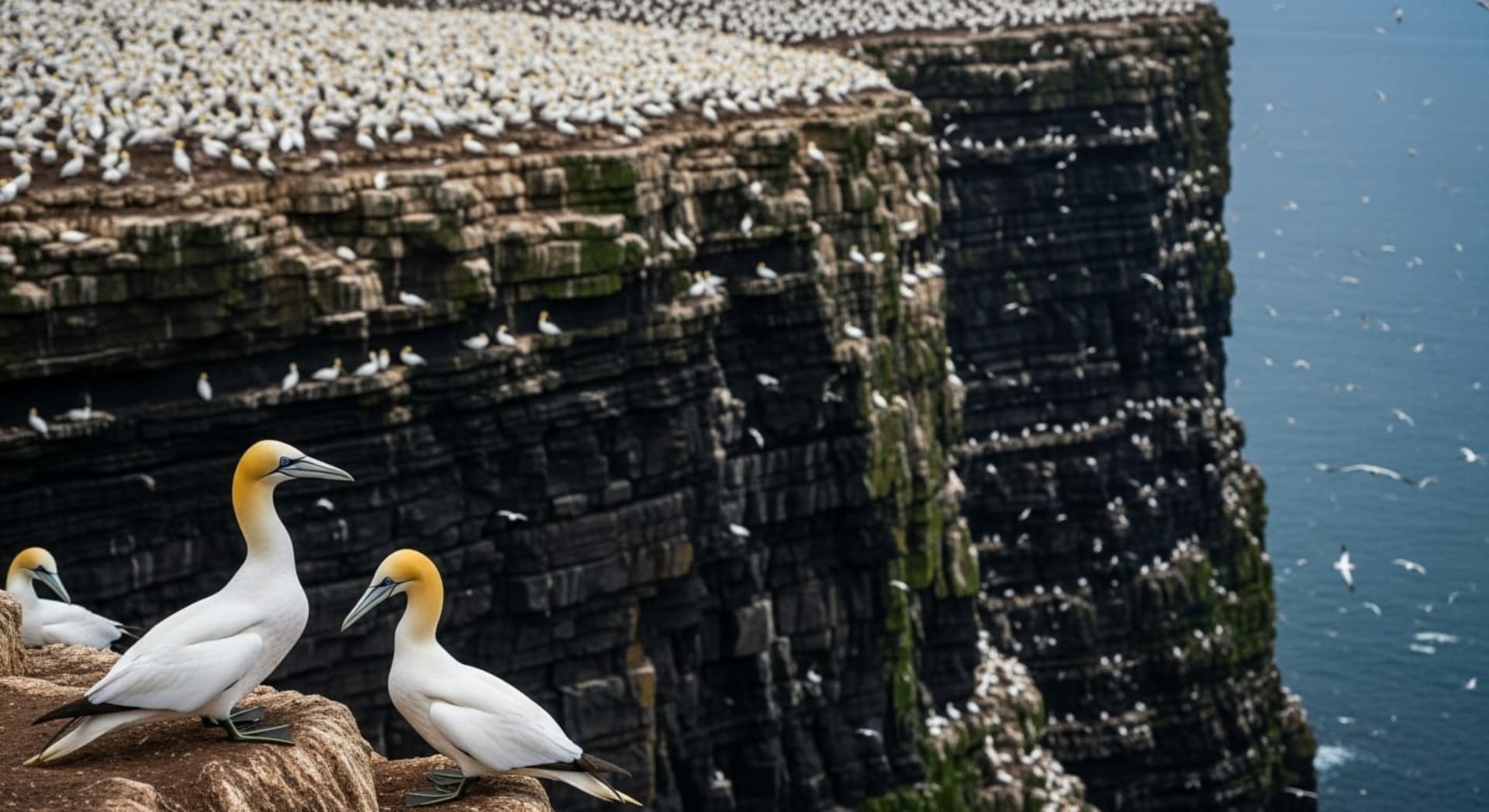 Cape St. Marys Northern Gannet Mega-Colony