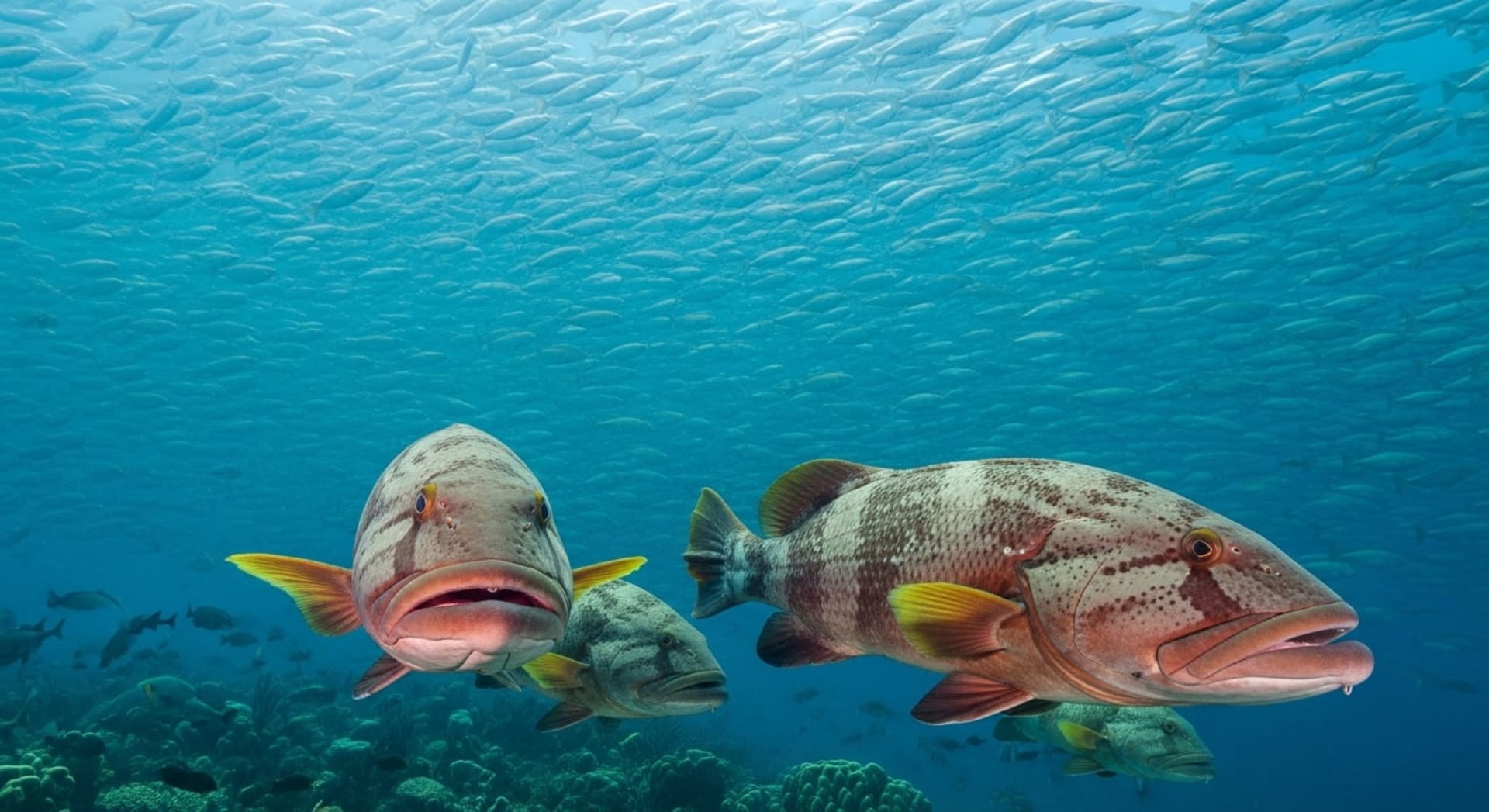 Fakarava South Pass Grouper Spawning