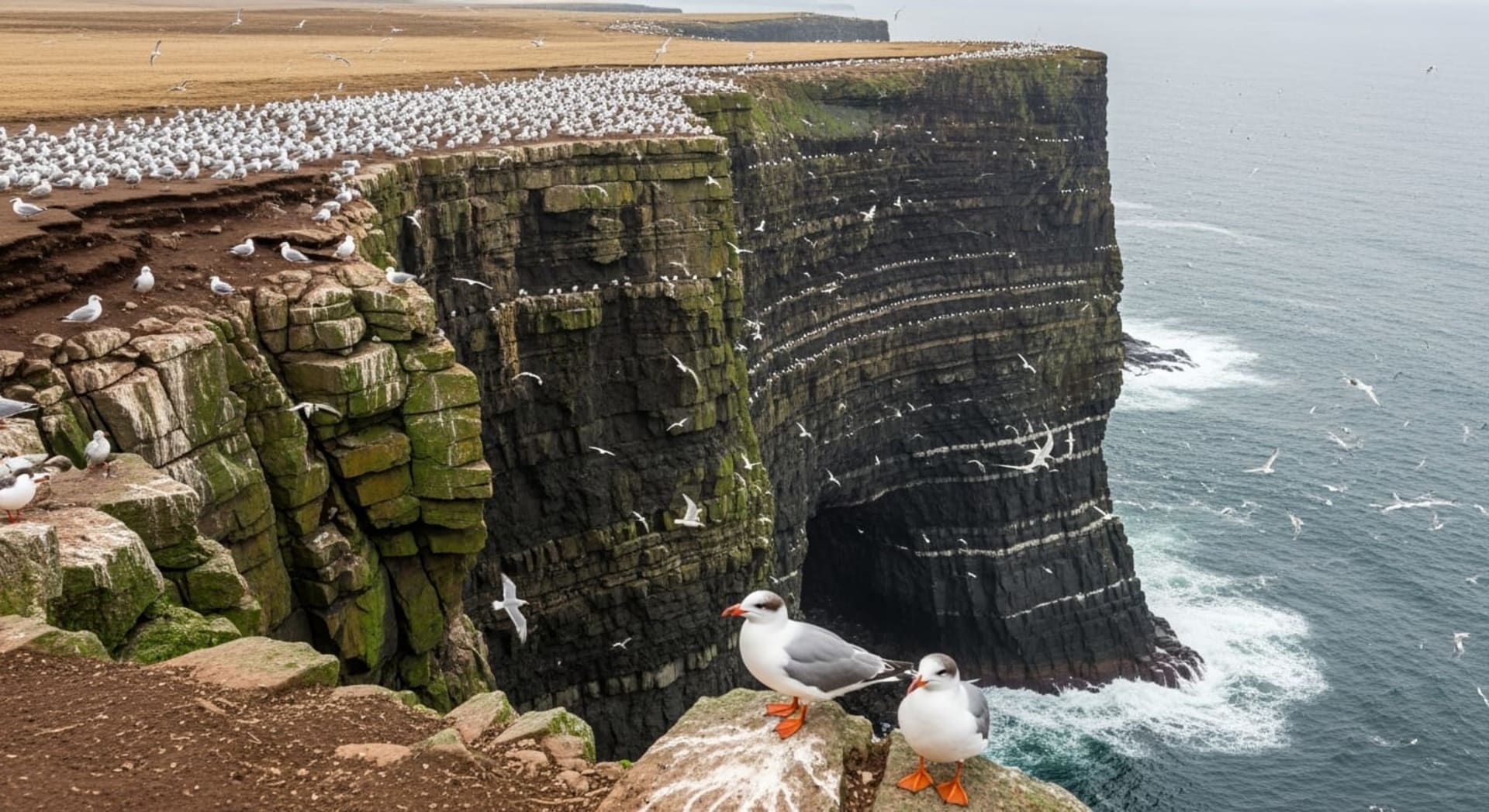 Fowlsheugh Seabird Breeding Season