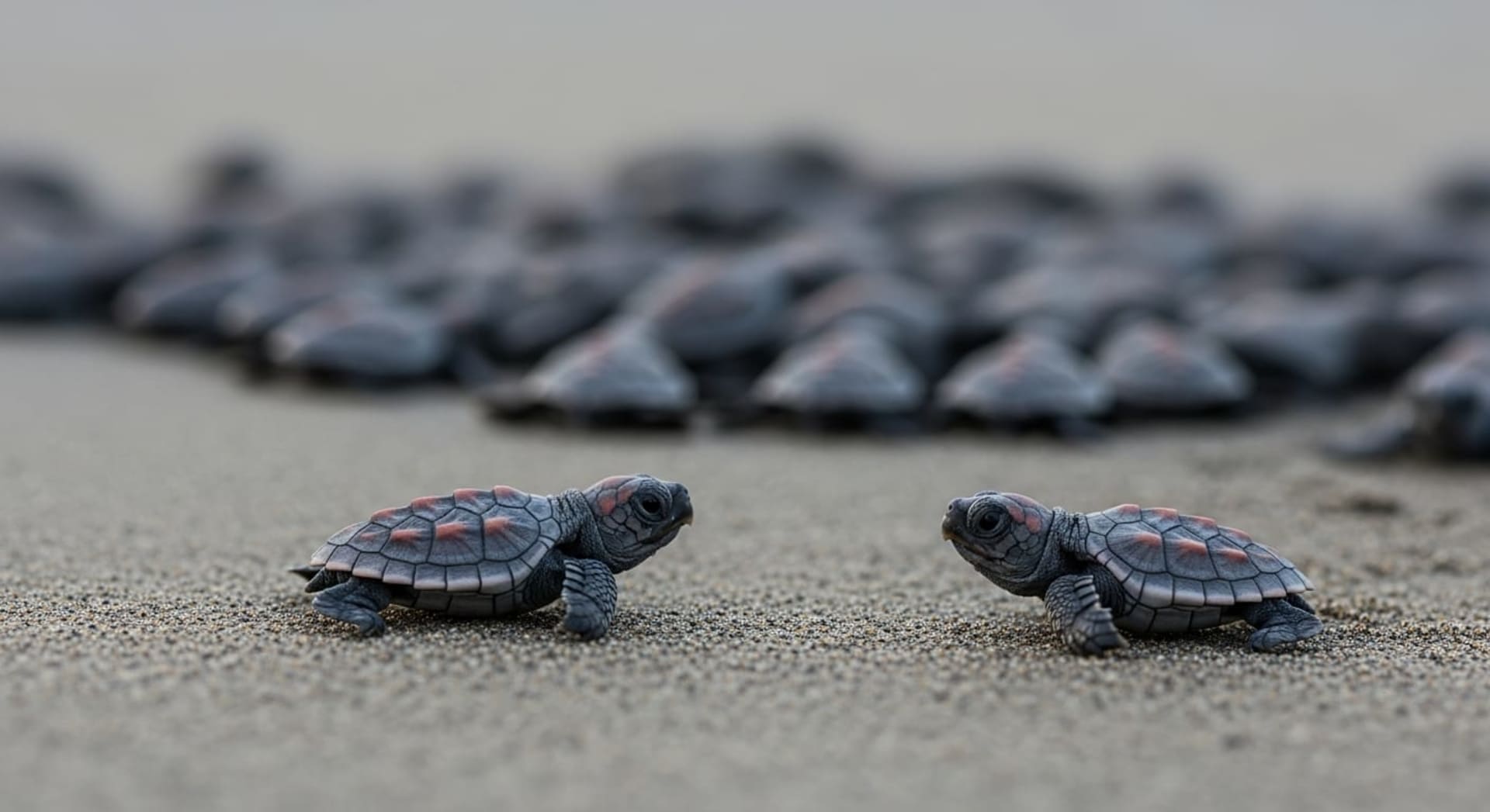 Mon Repos Loggerhead Turtle Nesting and Hatchlings