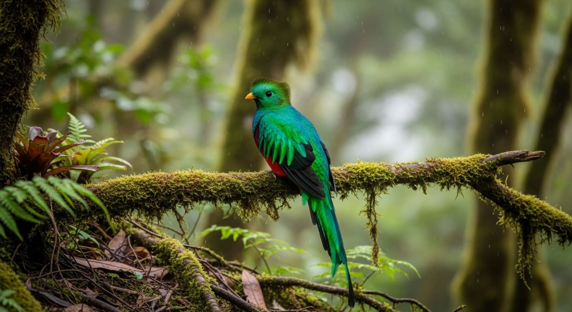 Monteverde Resplendent Quetzal Nesting Window