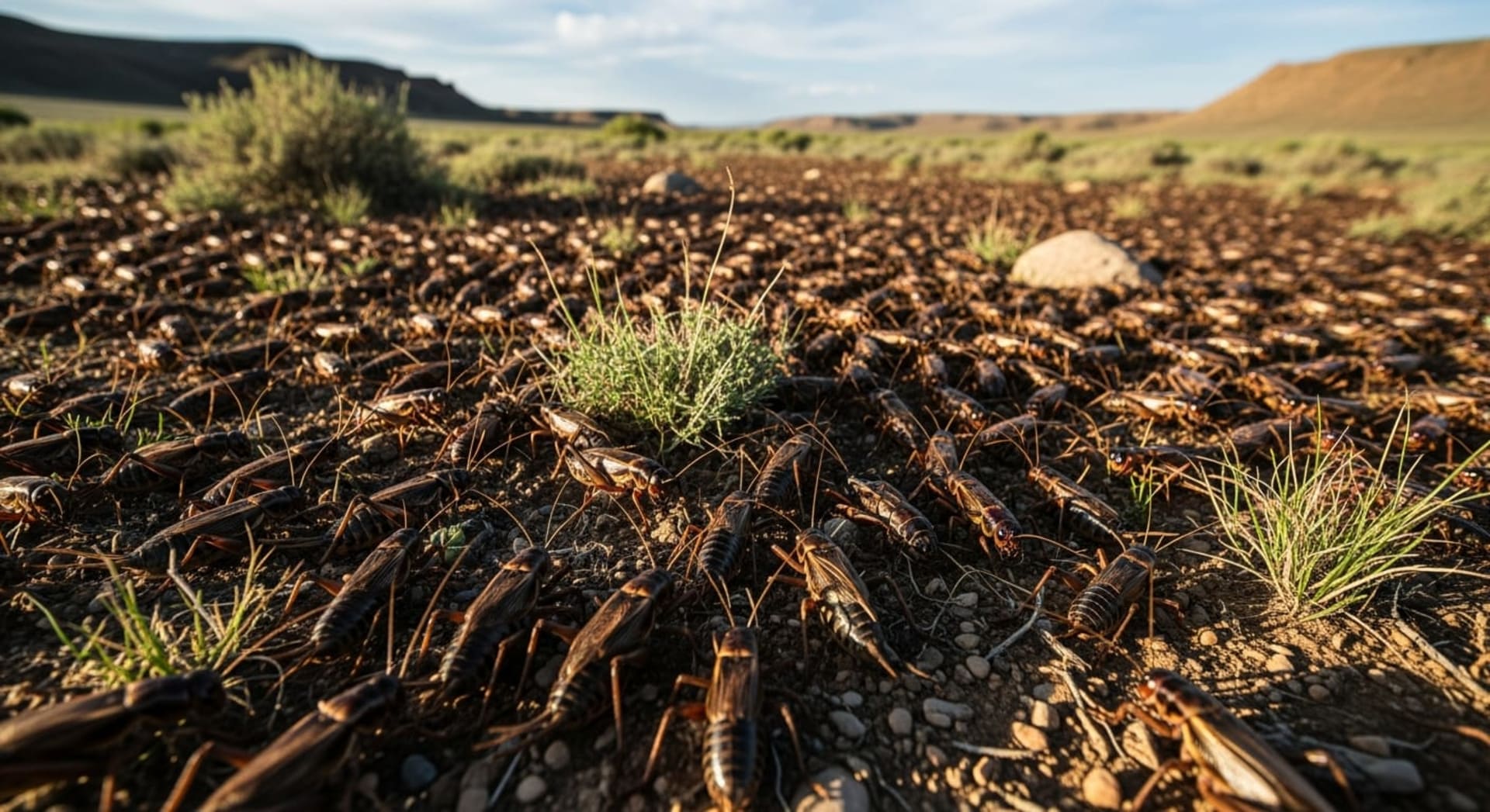 Mormon Cricket Migrations