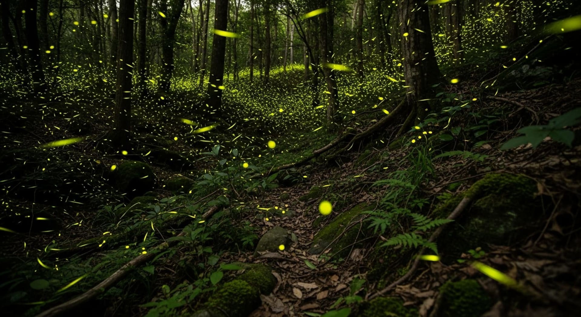 Muju Firefly Mass Swarm