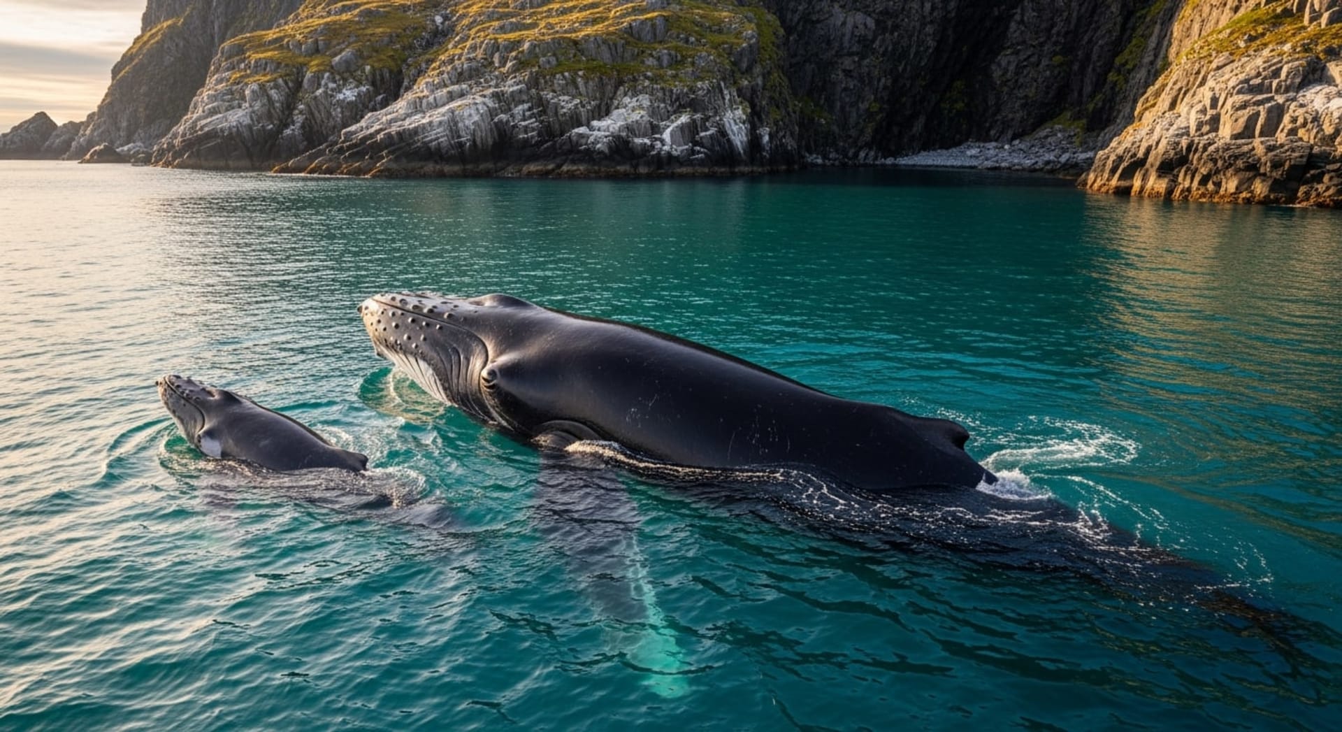 Nuquí Humpback Whale Mother-Calf Congregation