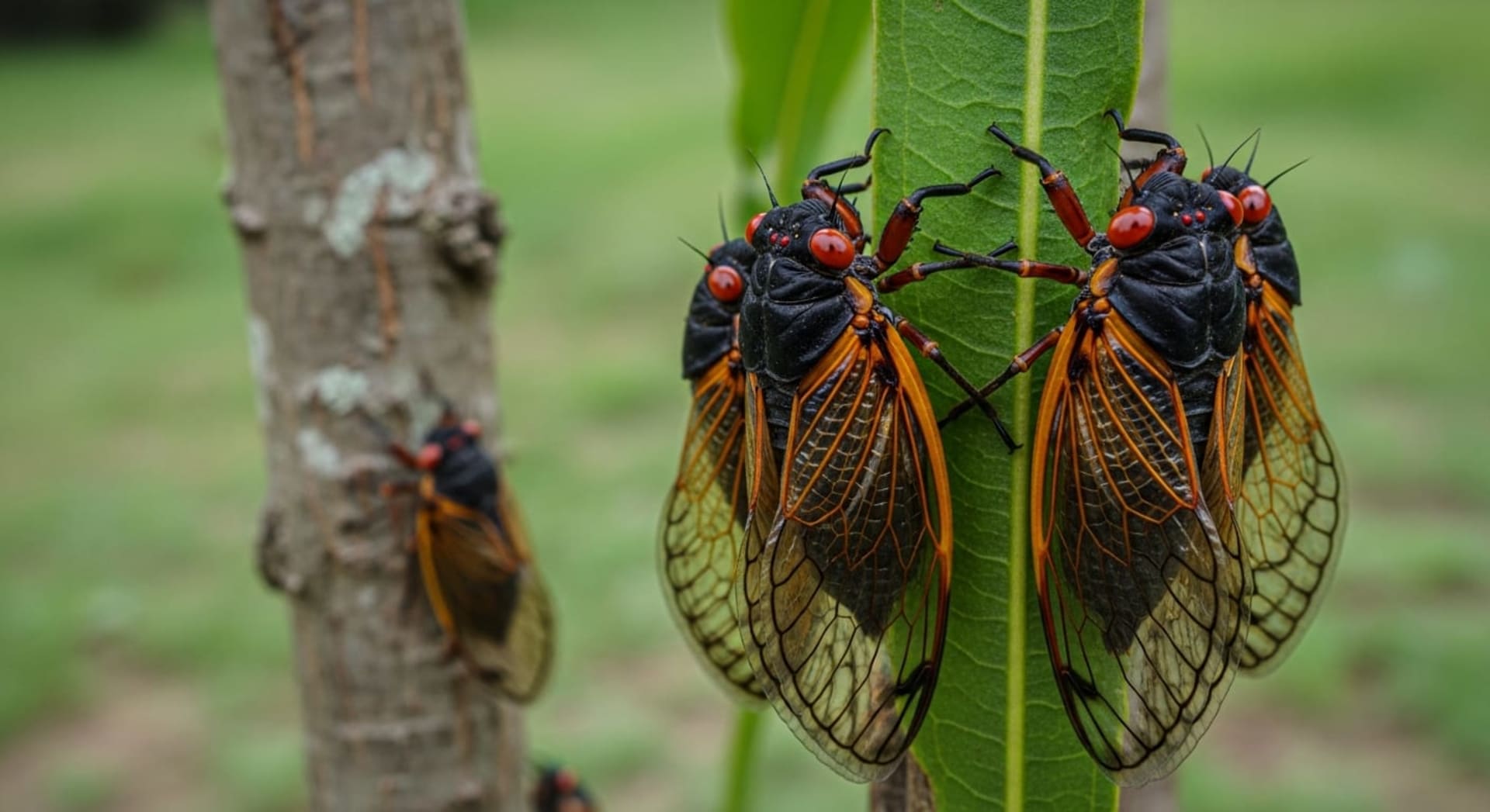 Periodical Cicada Brood XIV Mass Emergence
