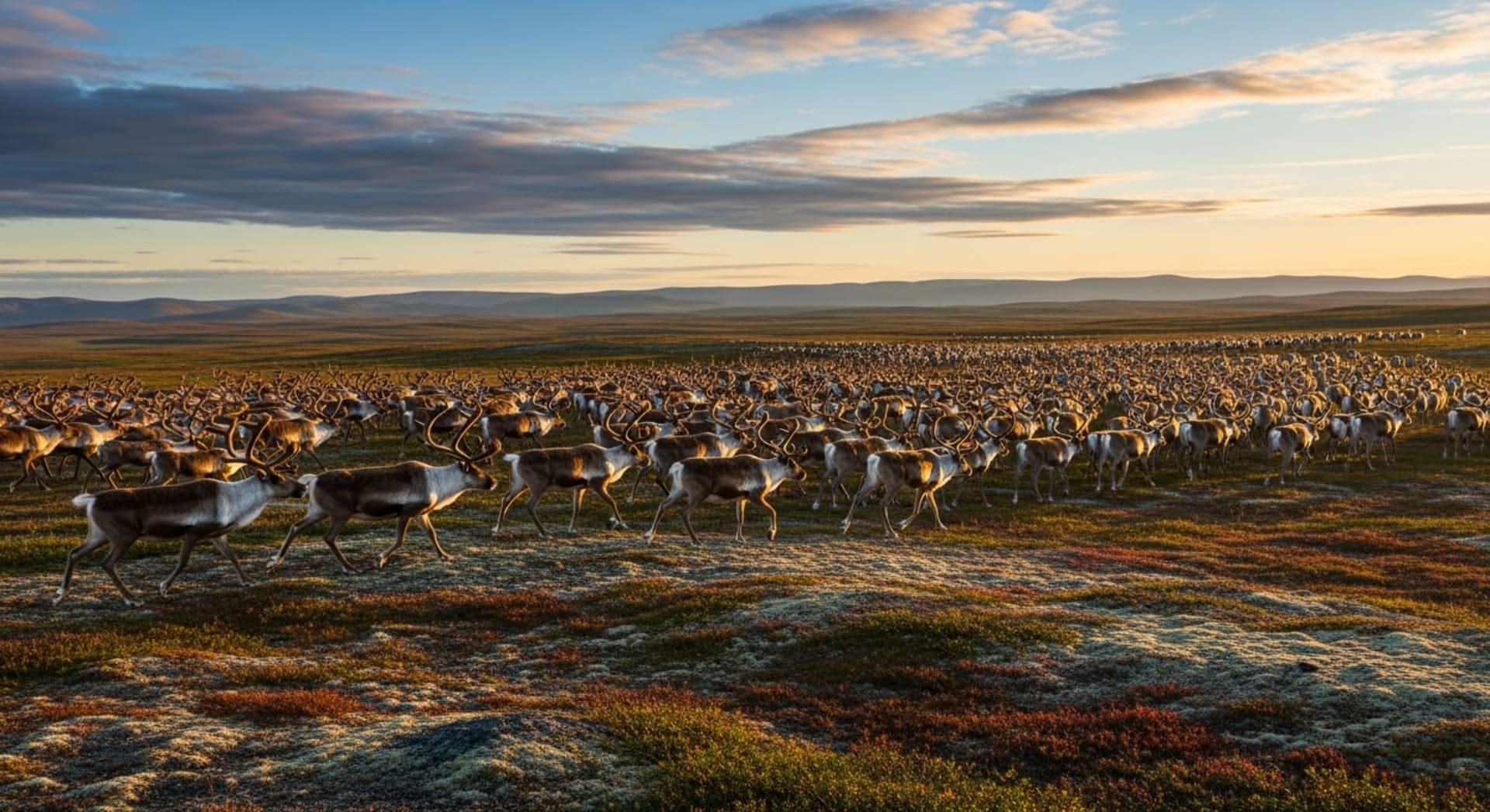 Porcupine Caribou Herd Spring Migration and Calving