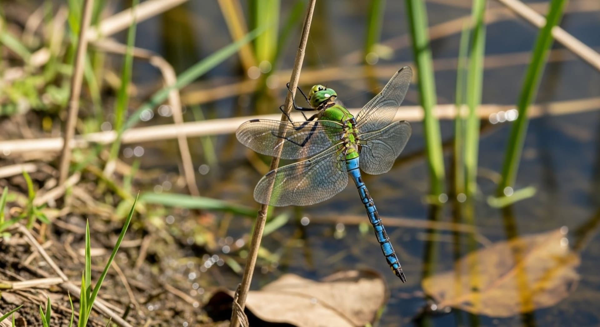 Purbeck Heaths Emperor Dragonfly Emergence