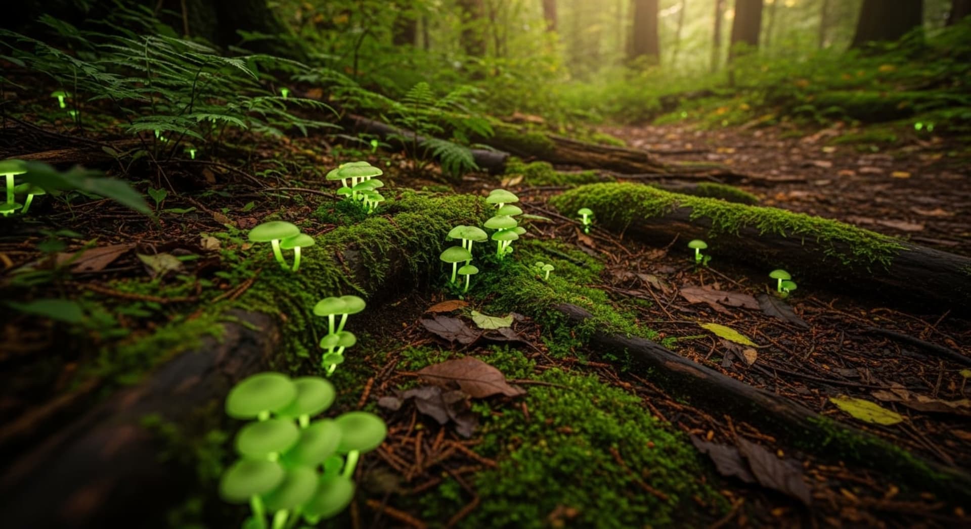 Ranomafana Bioluminescent Fungi Night Glow