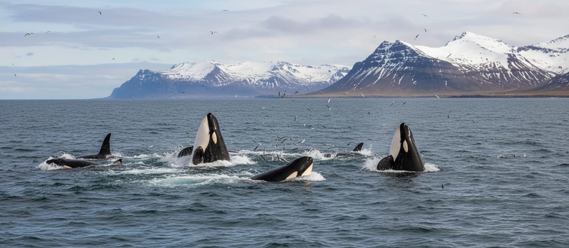 Snaefellsnes Orcas (herring season)