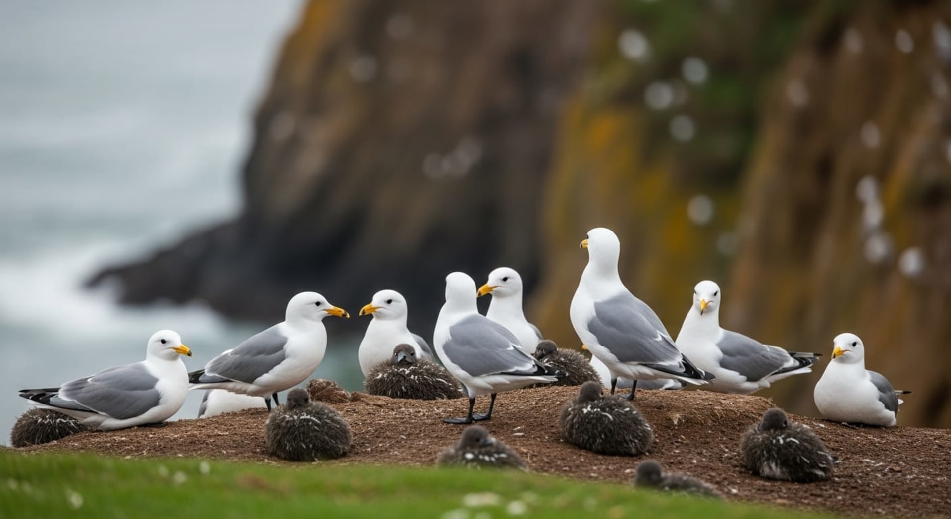 St Abb's Head Kittiwake Colony