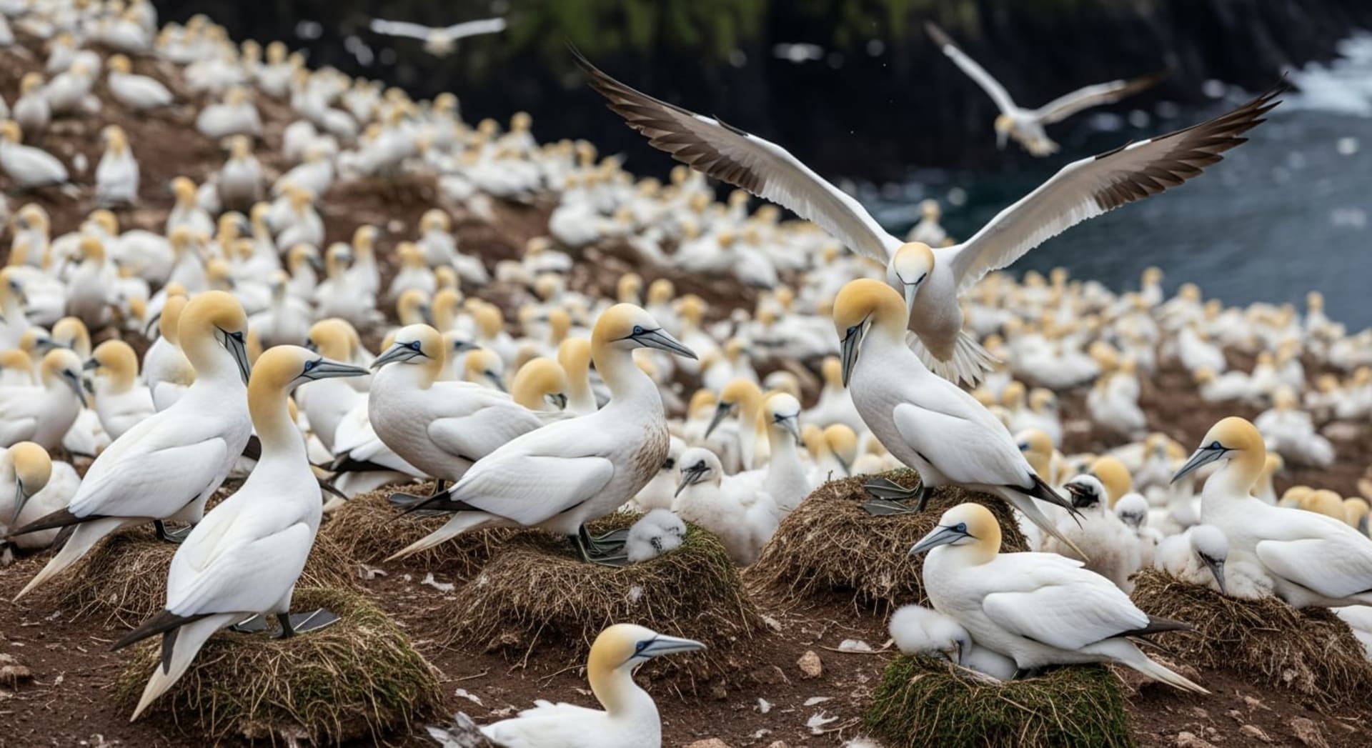 St Kilda Gannet Mega-Colony
