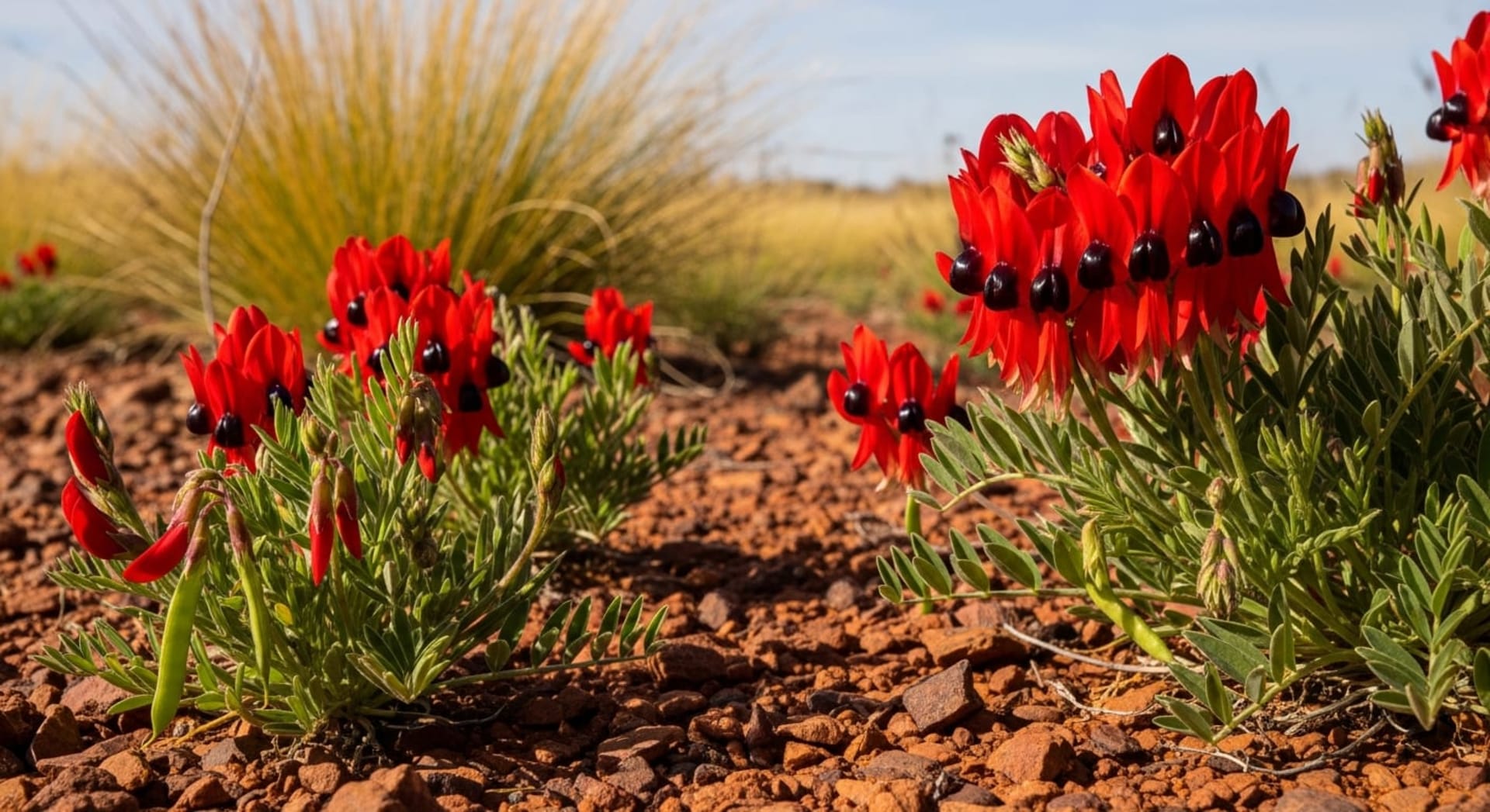 Sturt's Desert Pea Bloom