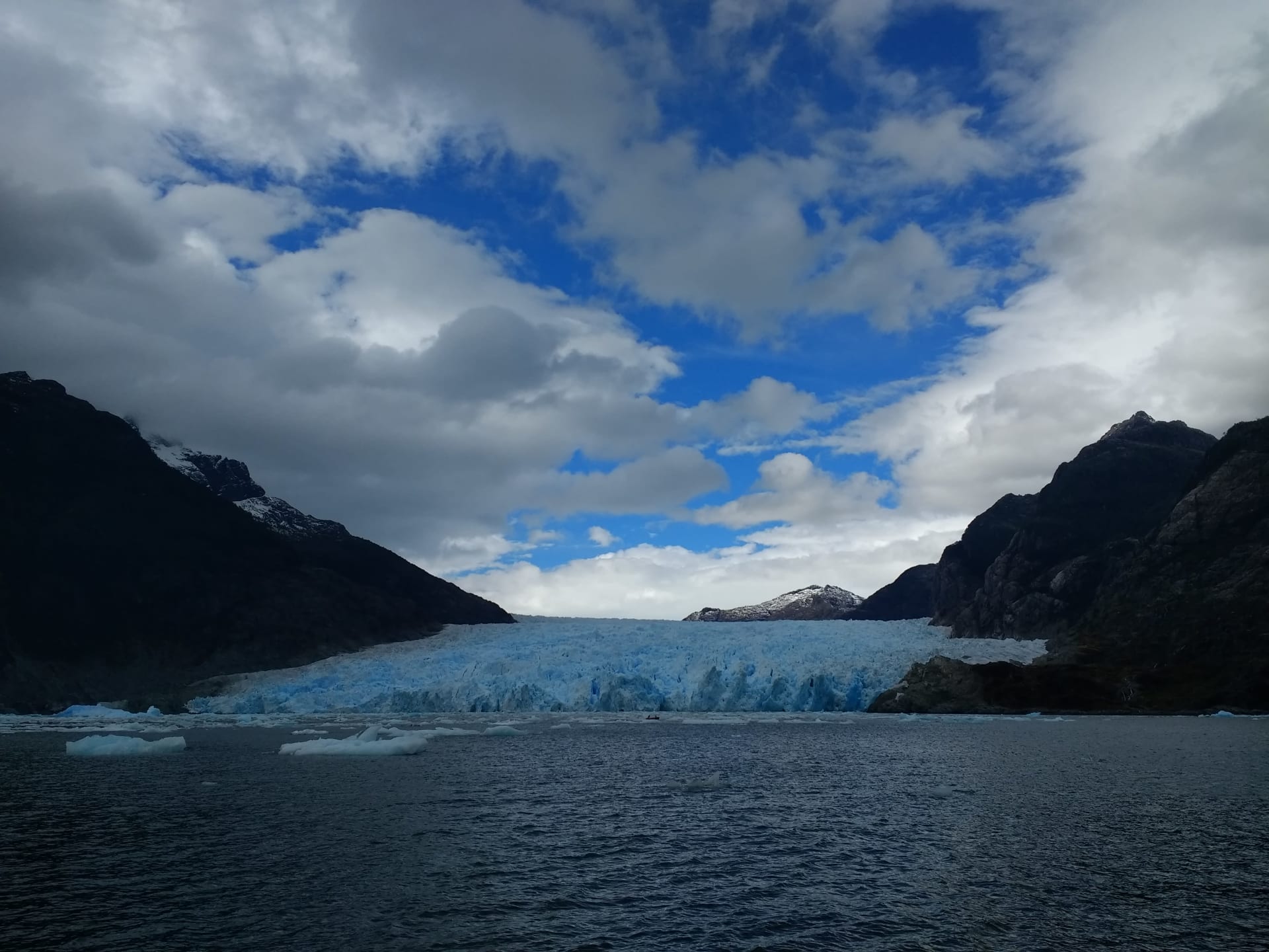 Chilean Fjords Glacier Calving