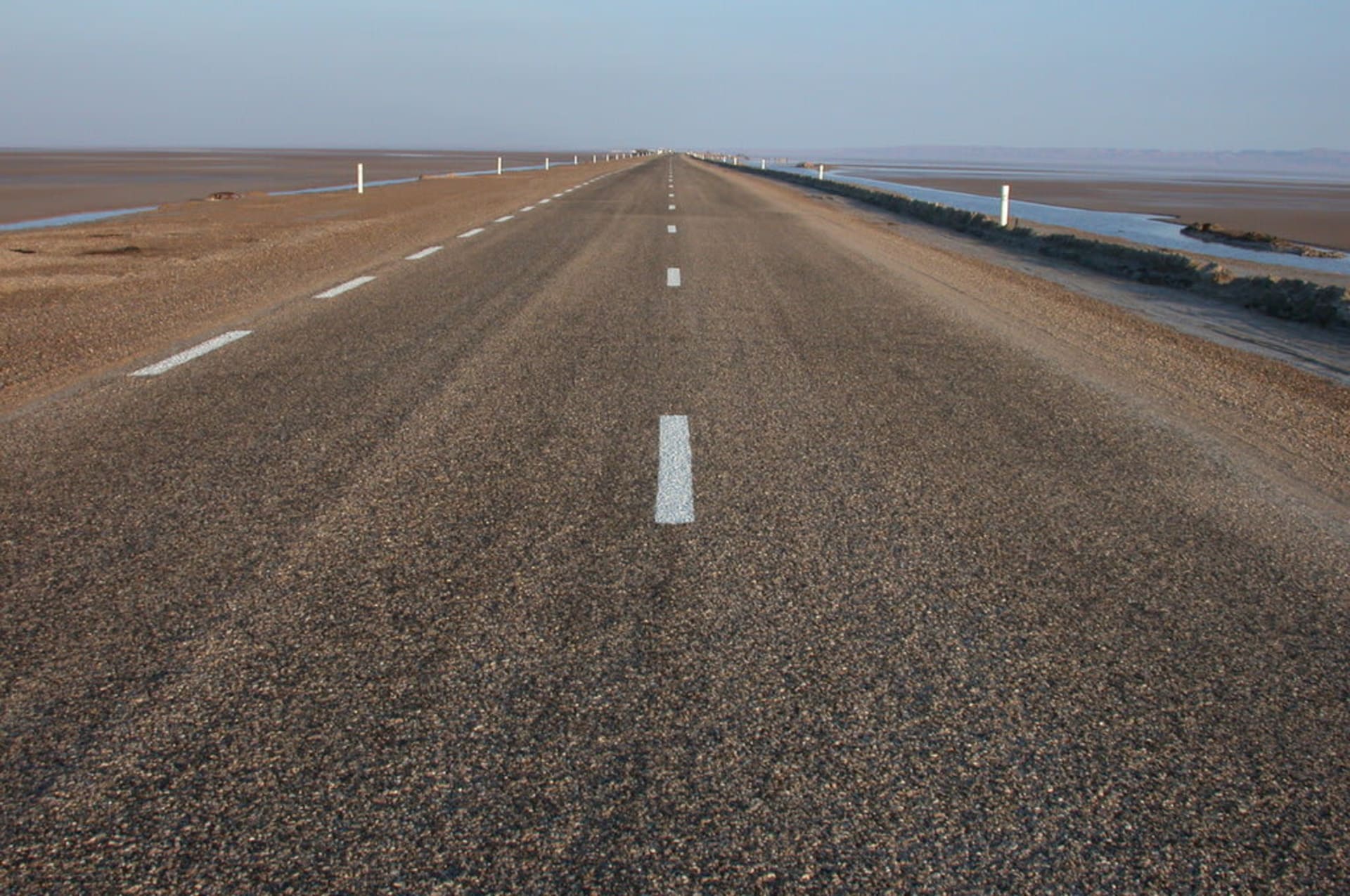 Chott el-Jerid Summer Mirage (Fata Morgana)