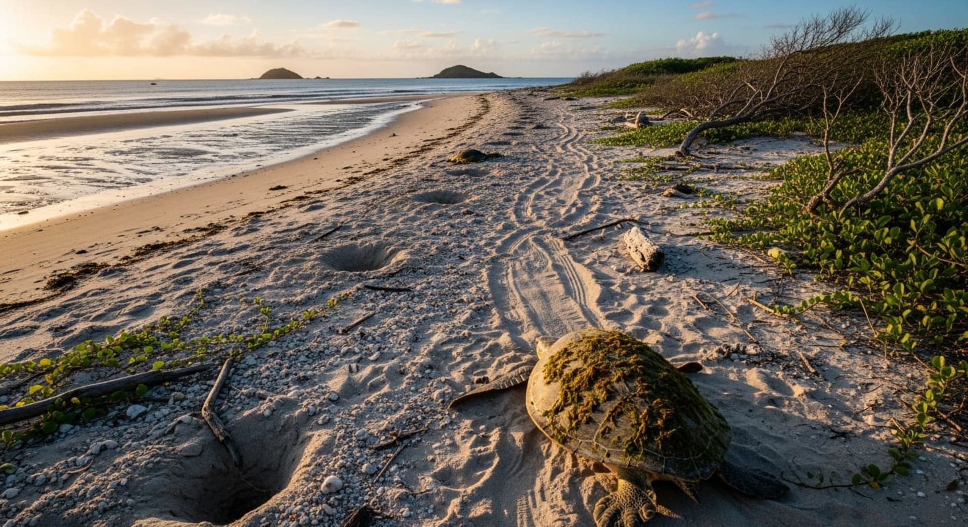 Bijagós Green Turtle Nesting (Guinea-Bissau)