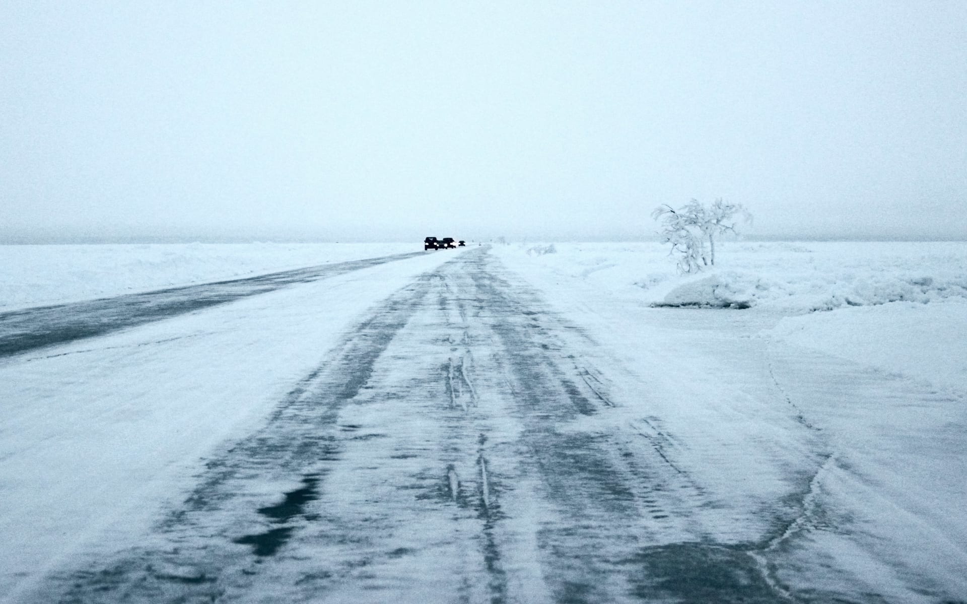 Hailuoto ice road opening season