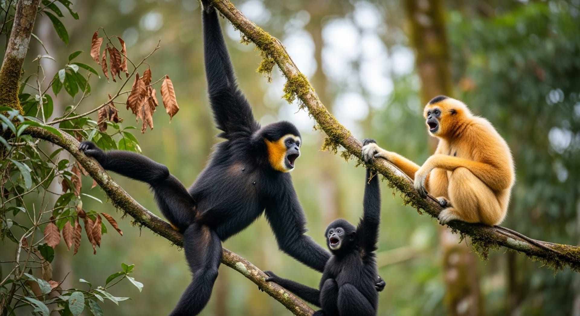 Cat Tien Yellow-cheeked Gibbon Dawn Chorus
