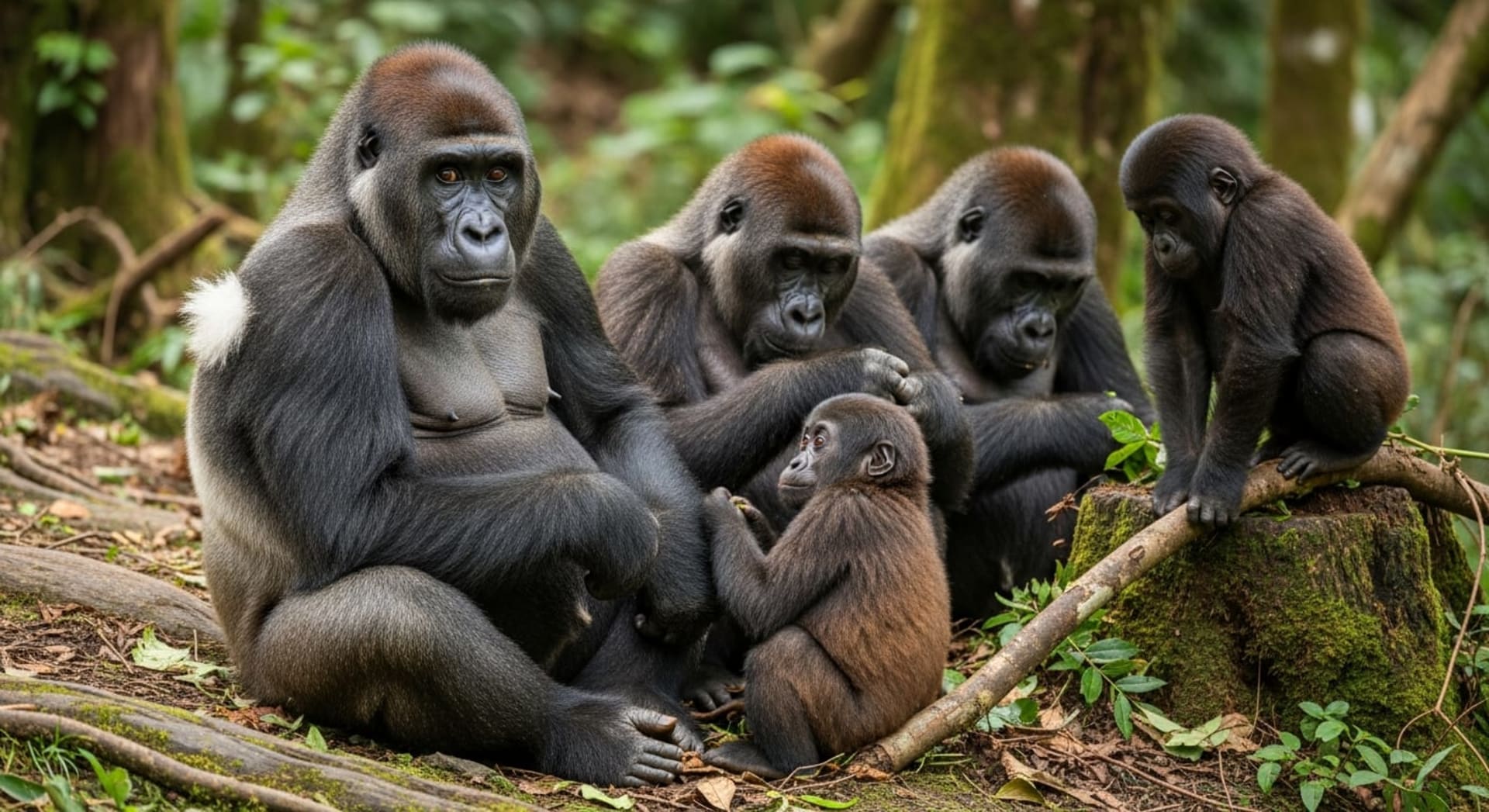 Cross River Gorilla (montane forest viewing)