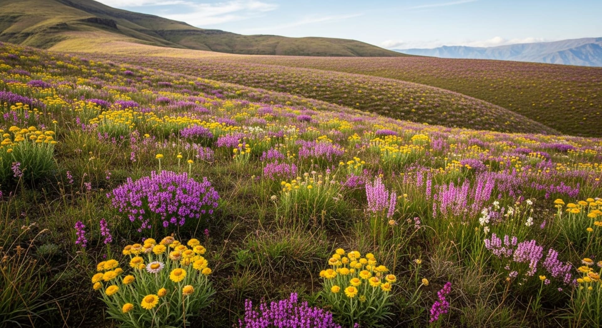 Drakensberg Alpine Wildflower Bloom