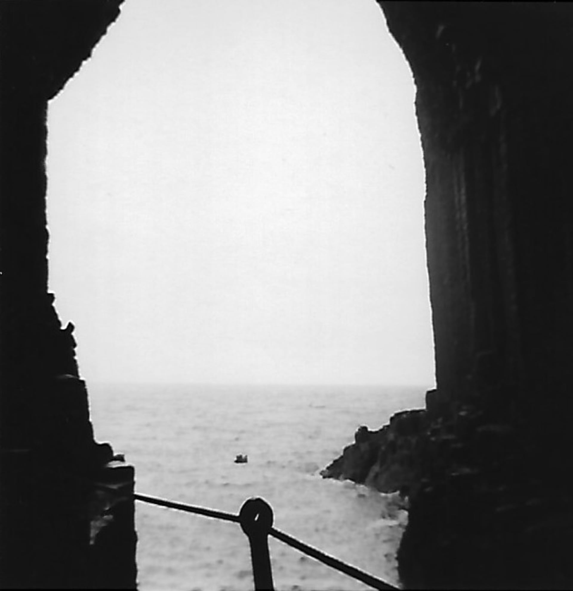 Fingal's Cave Basalt Columns and Wave Acoustics