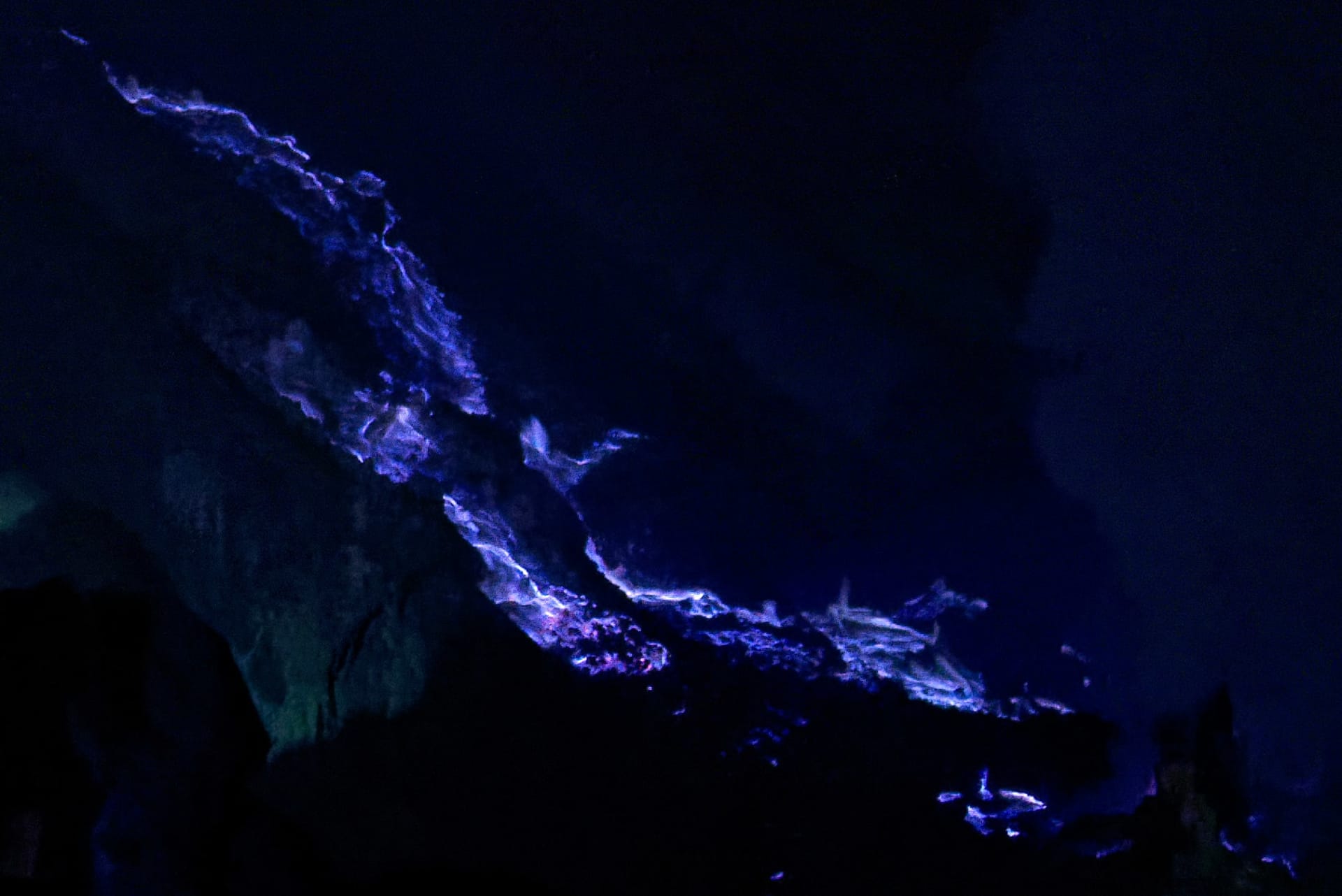 Blue Lava/Blue Flames (Kawah Ijen)