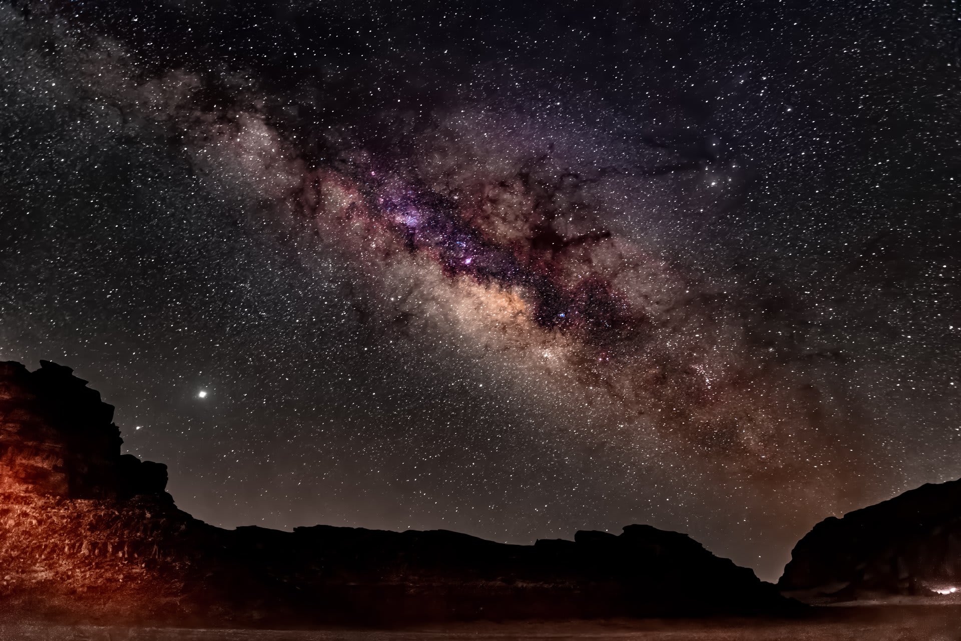Wadi Rum Milky Way - Galactic Core Season