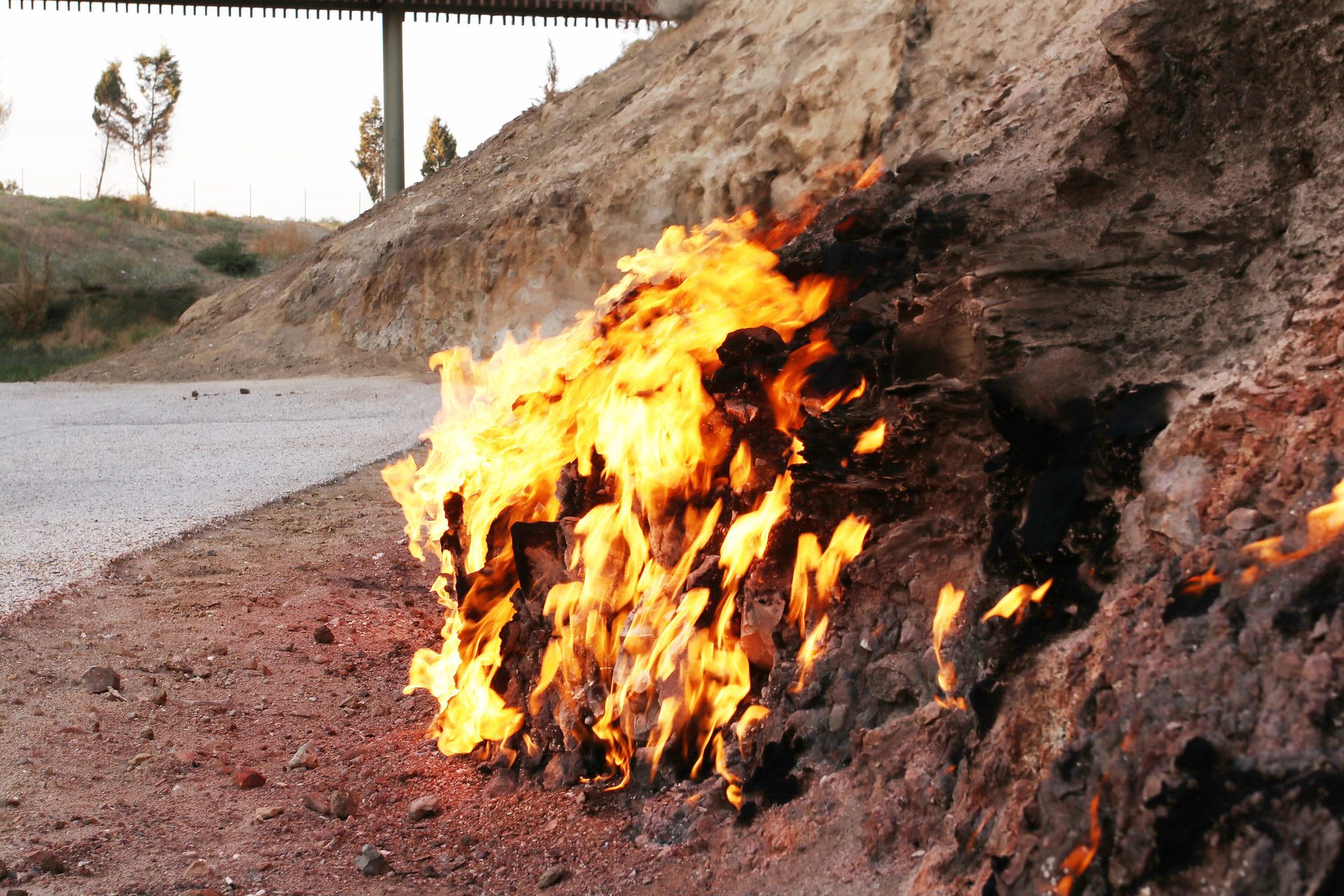 Yanar Dag Burning Mountain