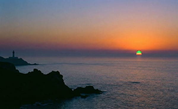 Green Flash at Sunset