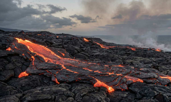 Kilauea Lava Flows