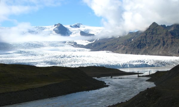 Glacier Calving at Jökulsárlón