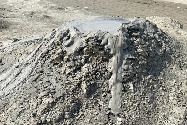 Gobustan Mud Volcano Eruptions