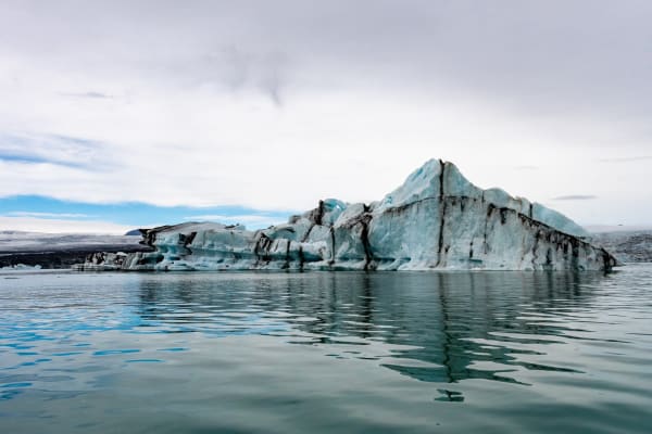 Jökulsárlón Iceberg Turnover (Storm Season)