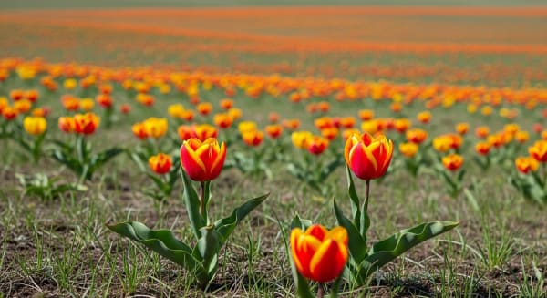 Aksu-Zhabagly Wild Tulip Steppe Bloom