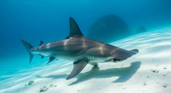 Bimini Great Hammerhead Shark Aggregation