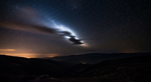 Brecon Beacons Milky Way - Galactic Core