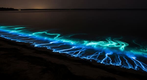 Gippsland Lakes Bioluminescence (Noctiluca)