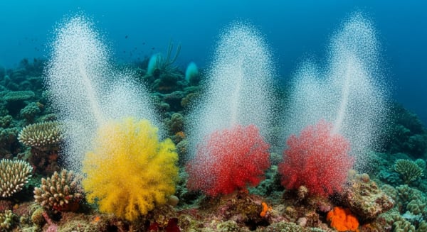 Misool Coral Mass Spawning