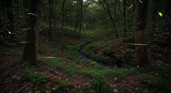 Nanacamilpa Firefly Sanctuary Mass Glow
