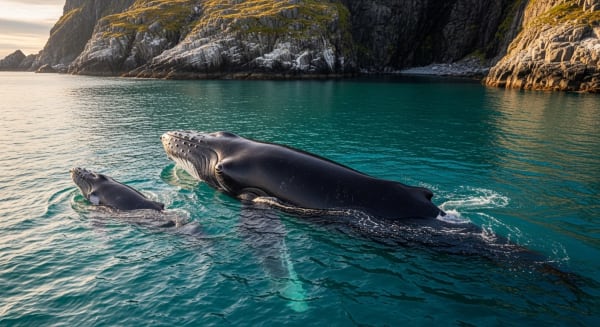 Nuquí Humpback Whale Mother-Calf Congregation