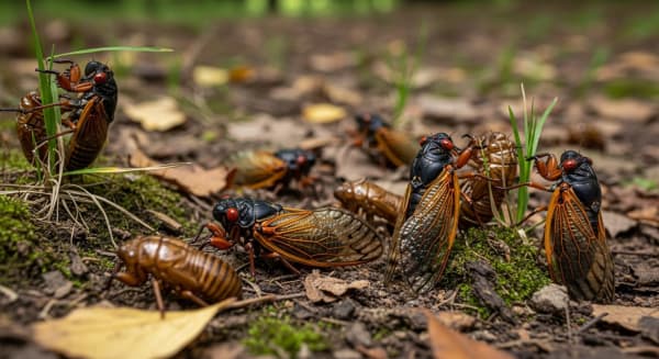 Periodical Cicada, Brood XIII (Illinois emergence)