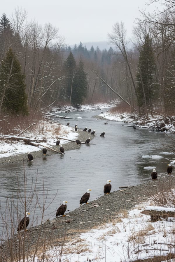 Skagit River Bald Eagle Concentration